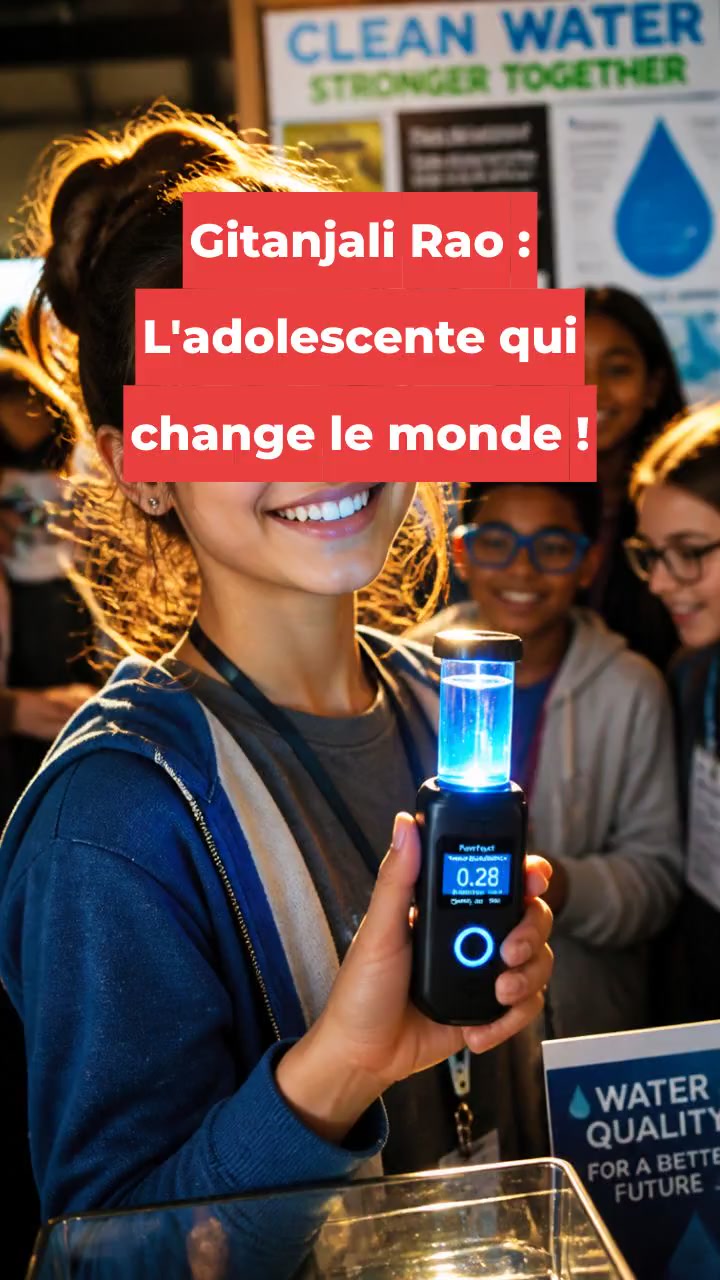 Gitanjali Rao : L'adolescente qui change le monde !