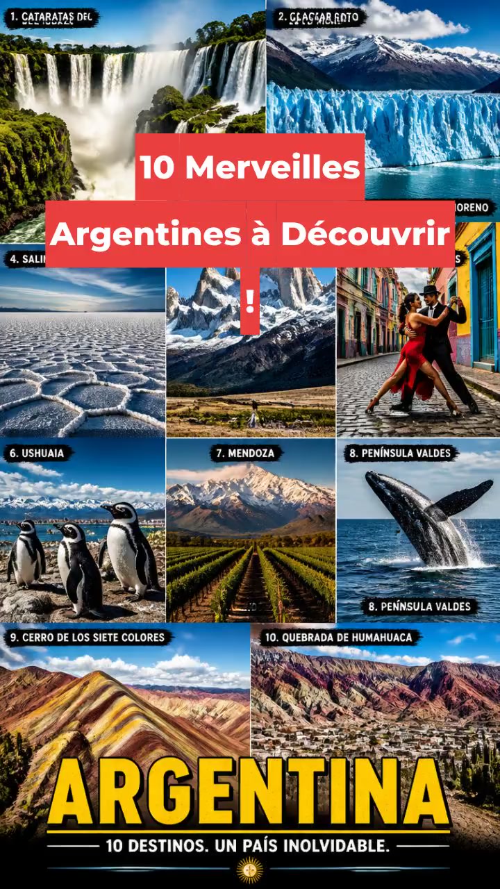 10 Merveilles Argentines à Découvrir !