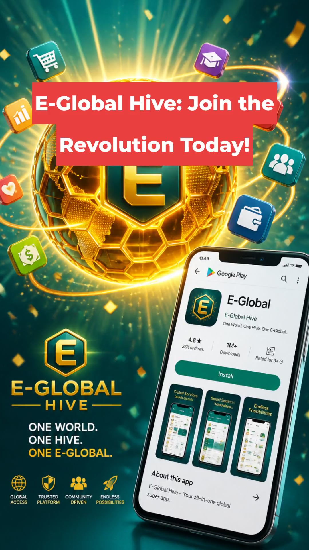 E-Global Hive: Join the Revolution Today!