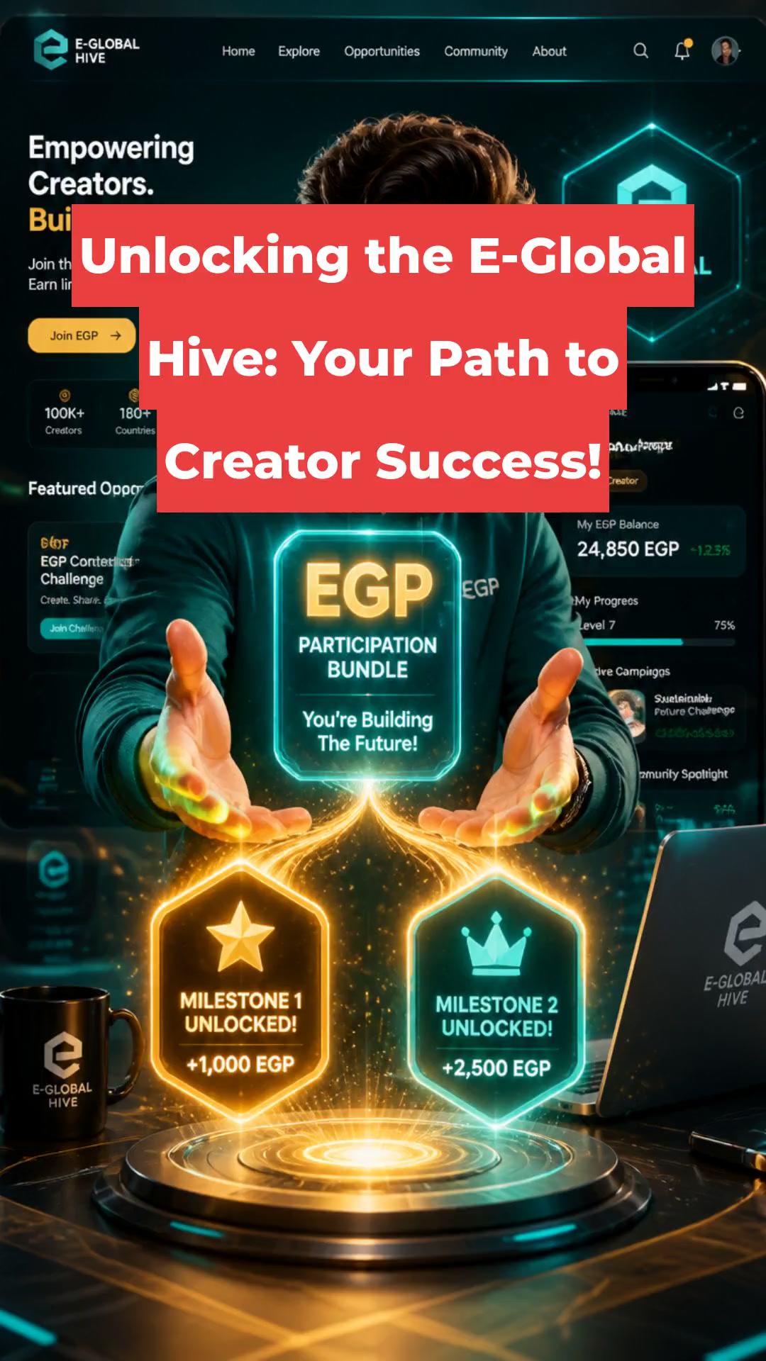 Unlocking the E-Global Hive: Your Path to Creator Success!