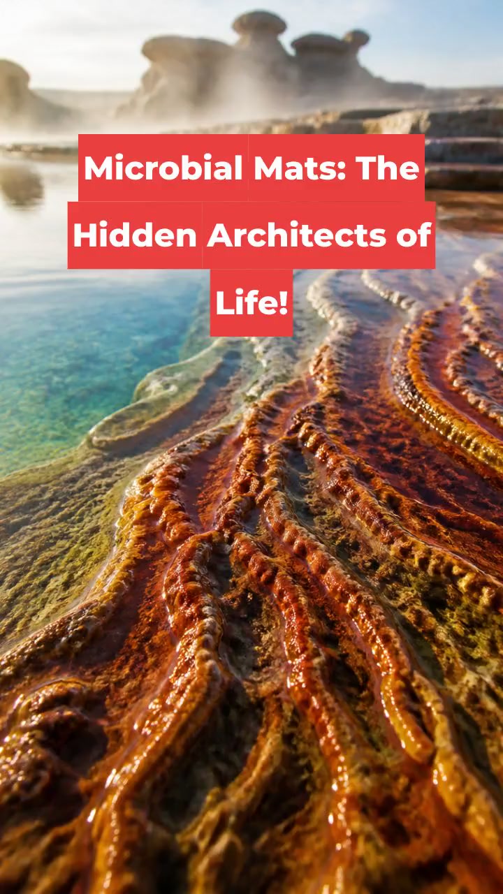 Microbial Mats: The Hidden Architects of Life!