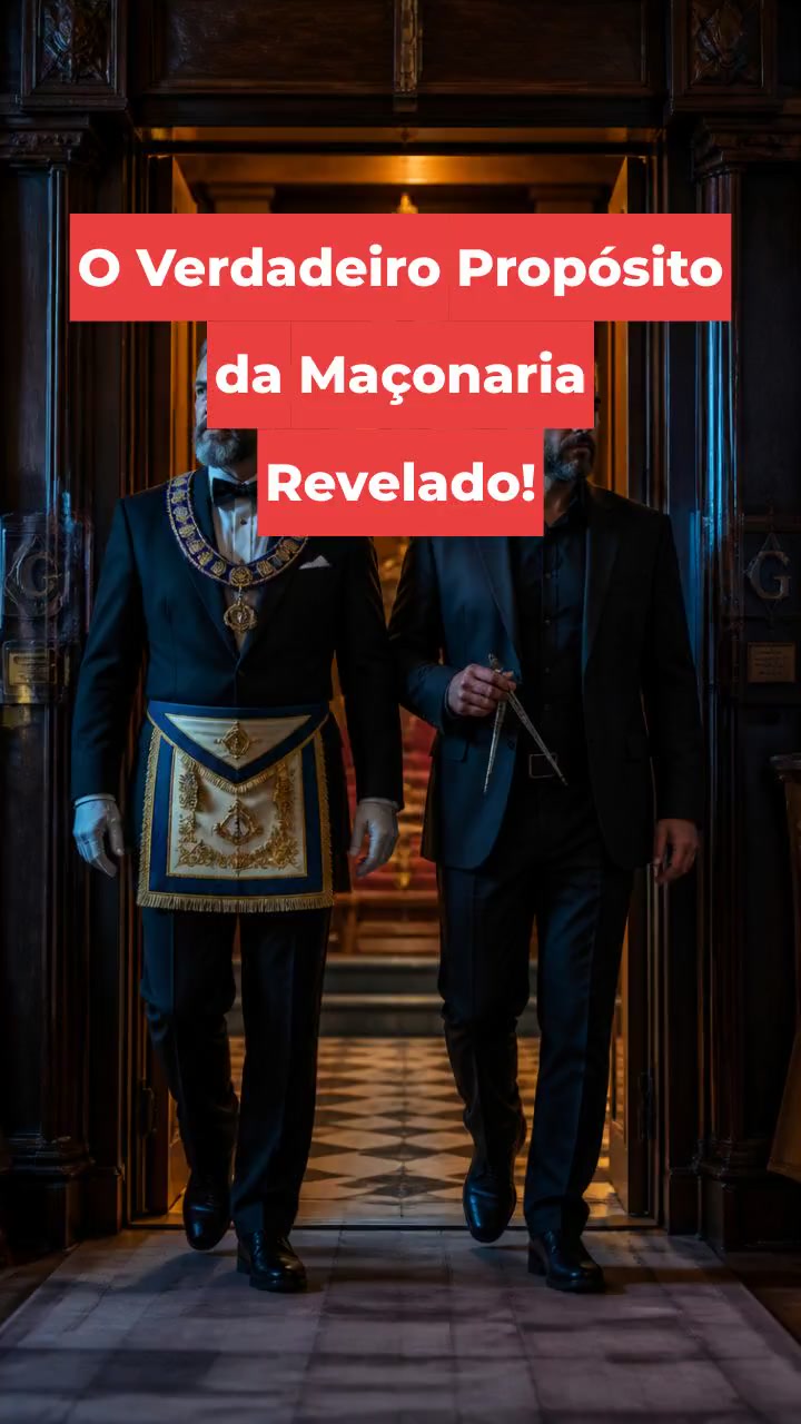 O Verdadeiro Propósito da Maçonaria Revelado!