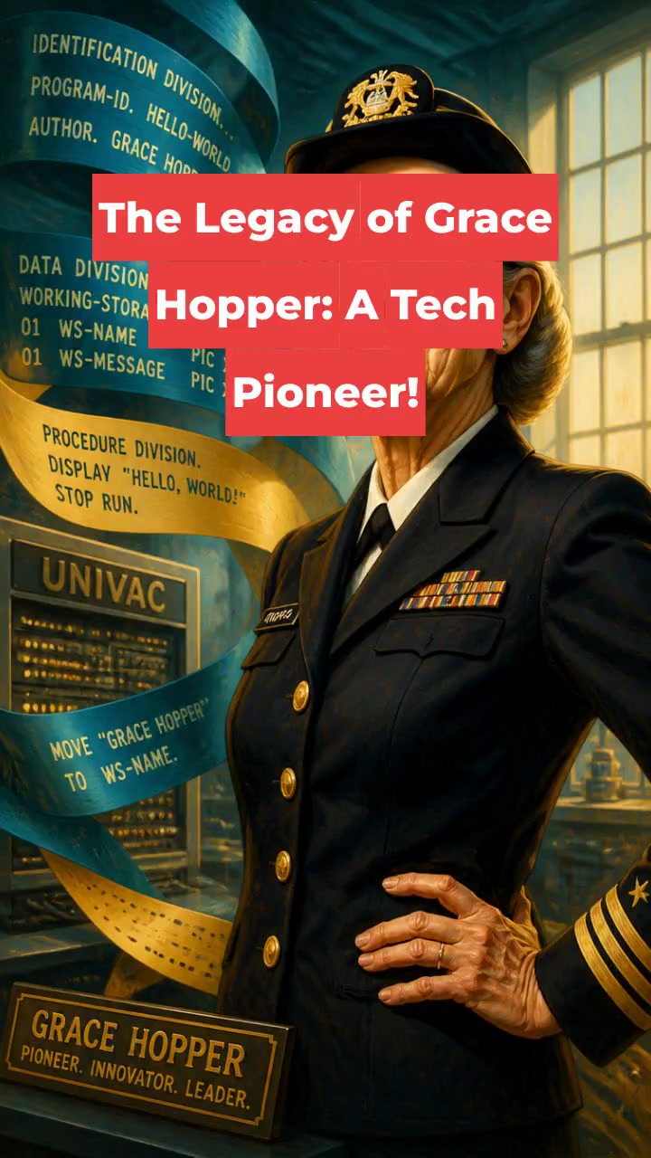 The Legacy of Grace Hopper: A Tech Pioneer!