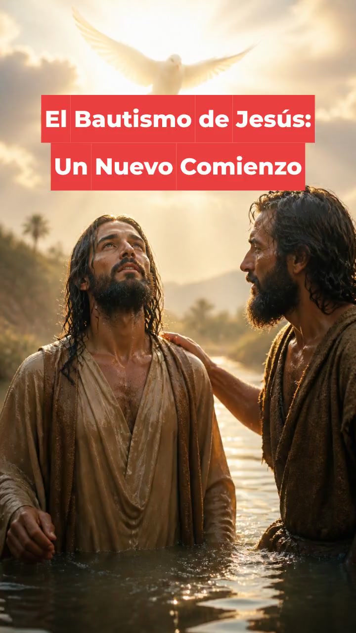 El Bautismo de Jesús: Un Nuevo Comienzo