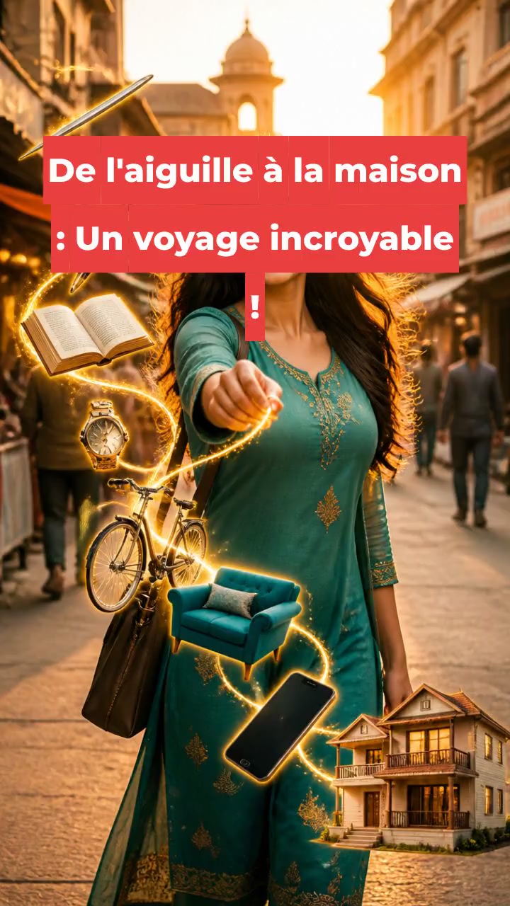 De l'aiguille à la maison : Un voyage incroyable !