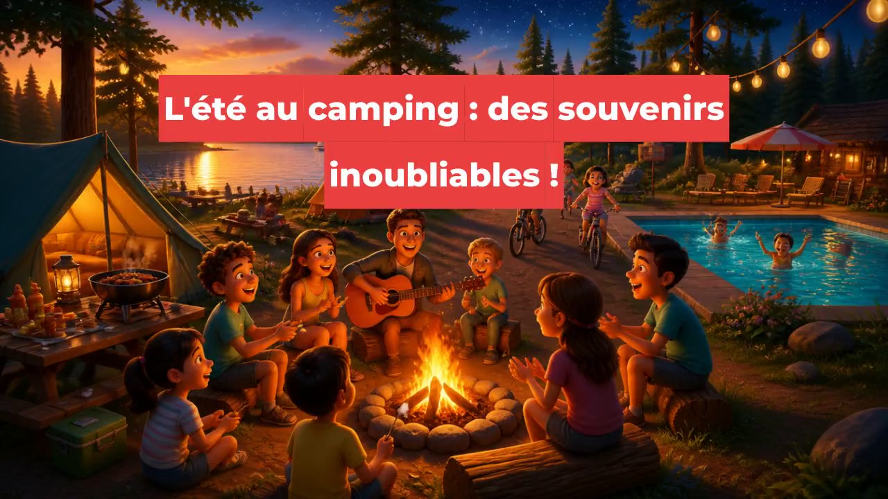 L'été au camping : des souvenirs inoubliables !