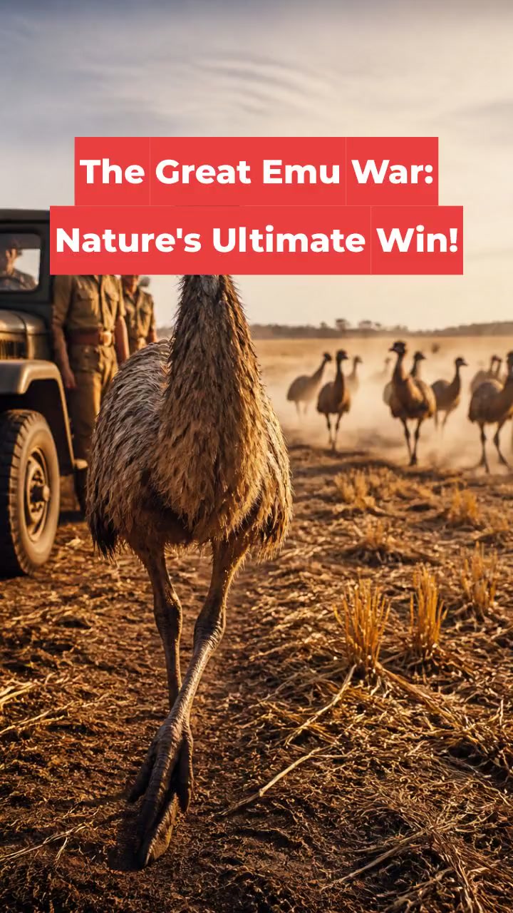 The Great Emu War: Nature's Ultimate Win!