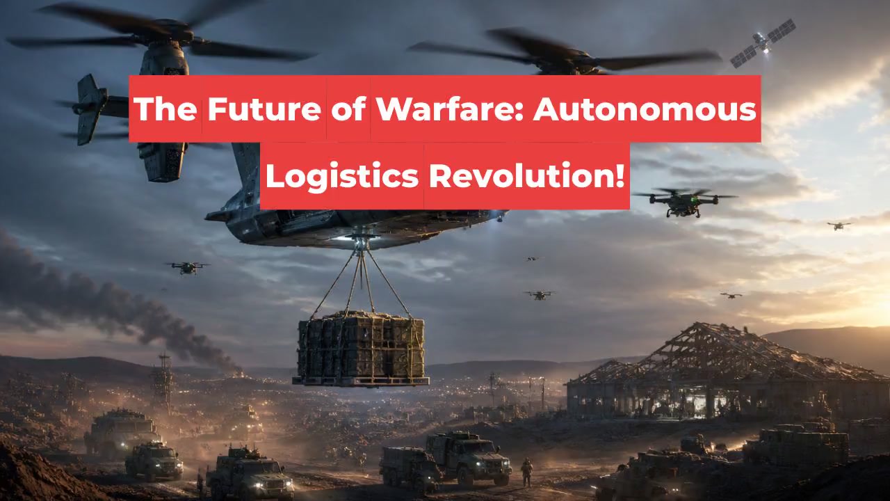 The Future of Warfare: Autonomous Logistics Revolution!