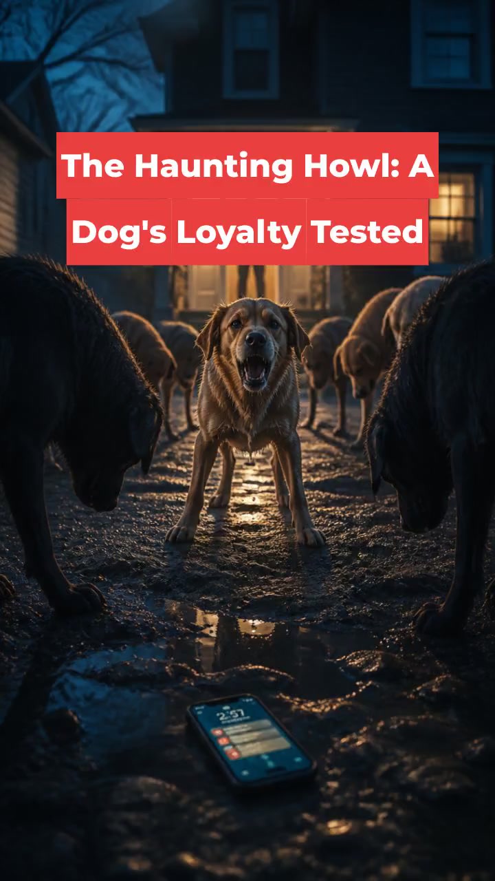 The Haunting Howl: A Dog's Loyalty Tested
