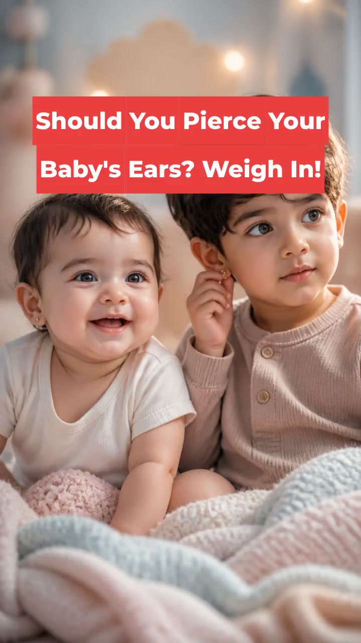 Should You Piercе Your Baby's Ears? Weigh In!