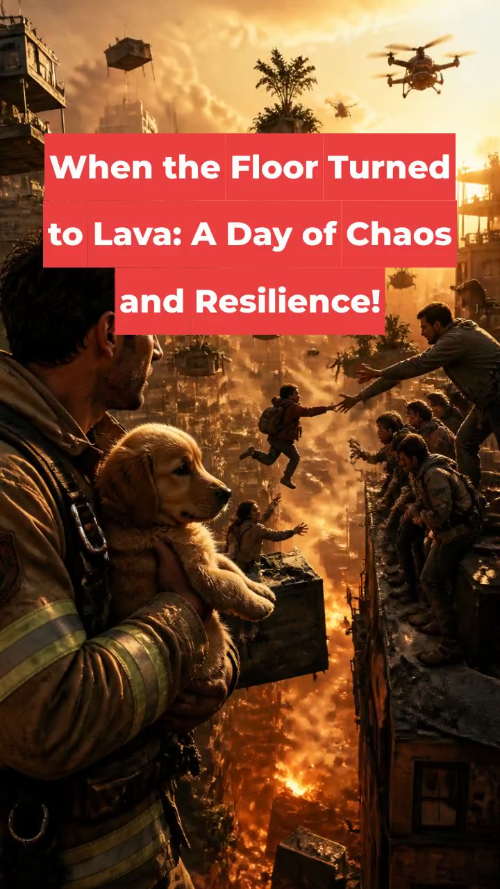 When the Floor Turned to Lava: A Day of Chaos and Resilience!