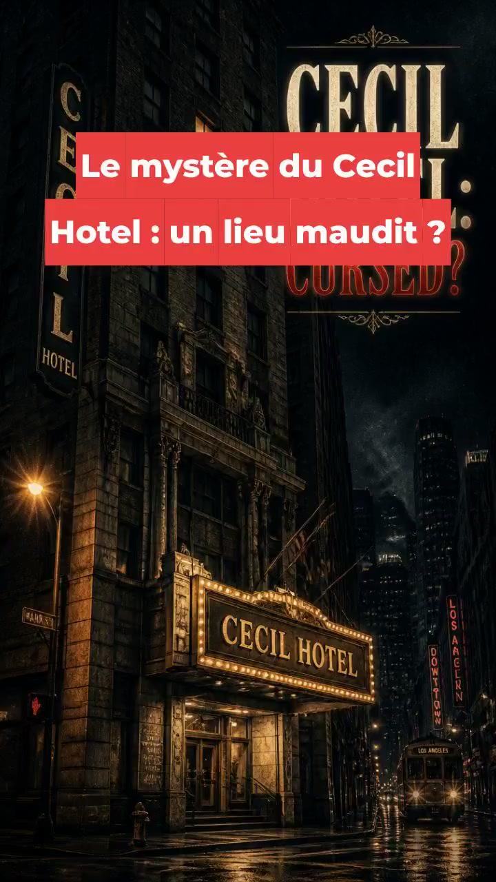 Le mystère du Cecil Hotel : un lieu maudit ?