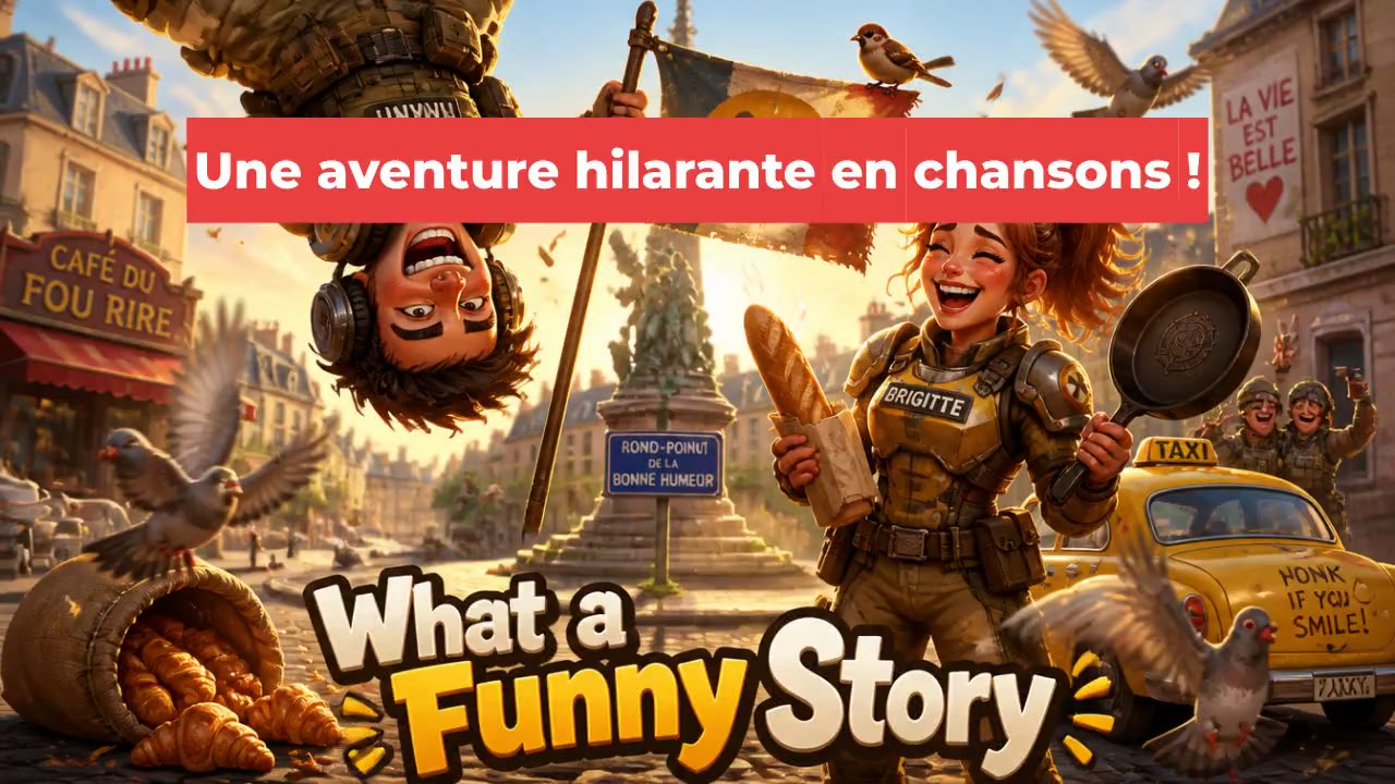Une aventure hilarante en chansons !