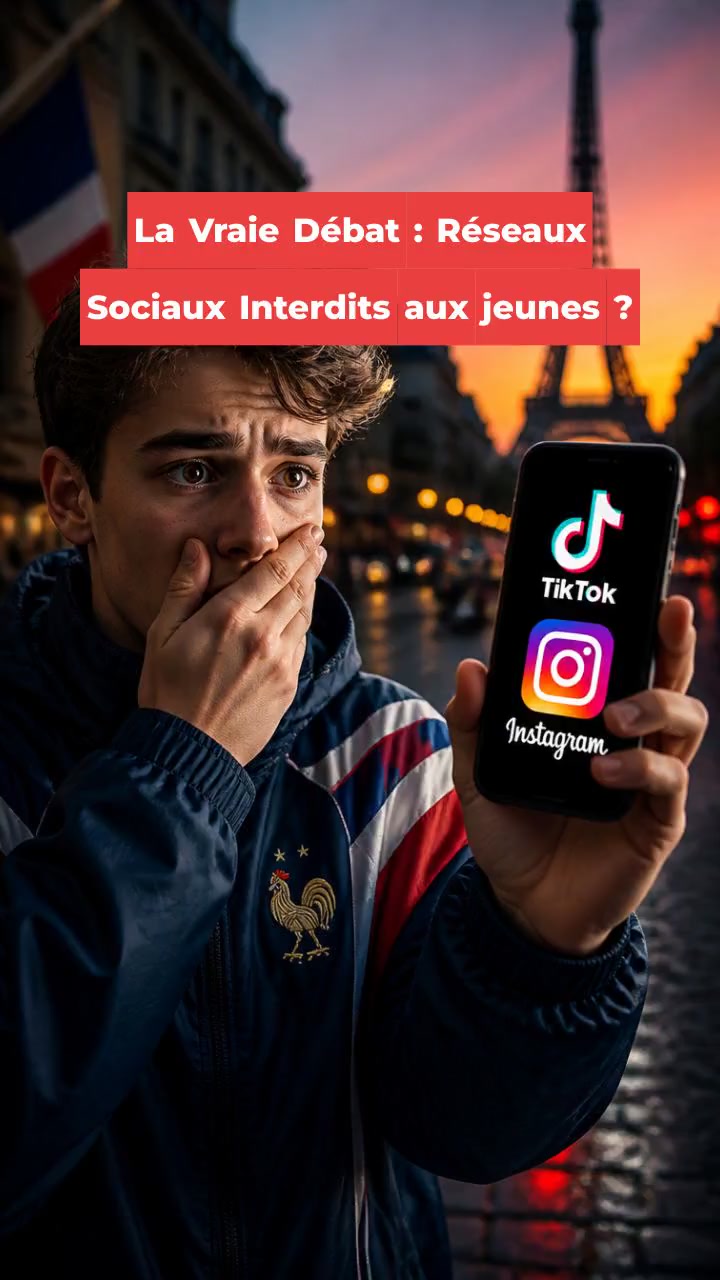 La Vraie Débat : Réseaux Sociaux Interdits aux Moins de 15 ans ?