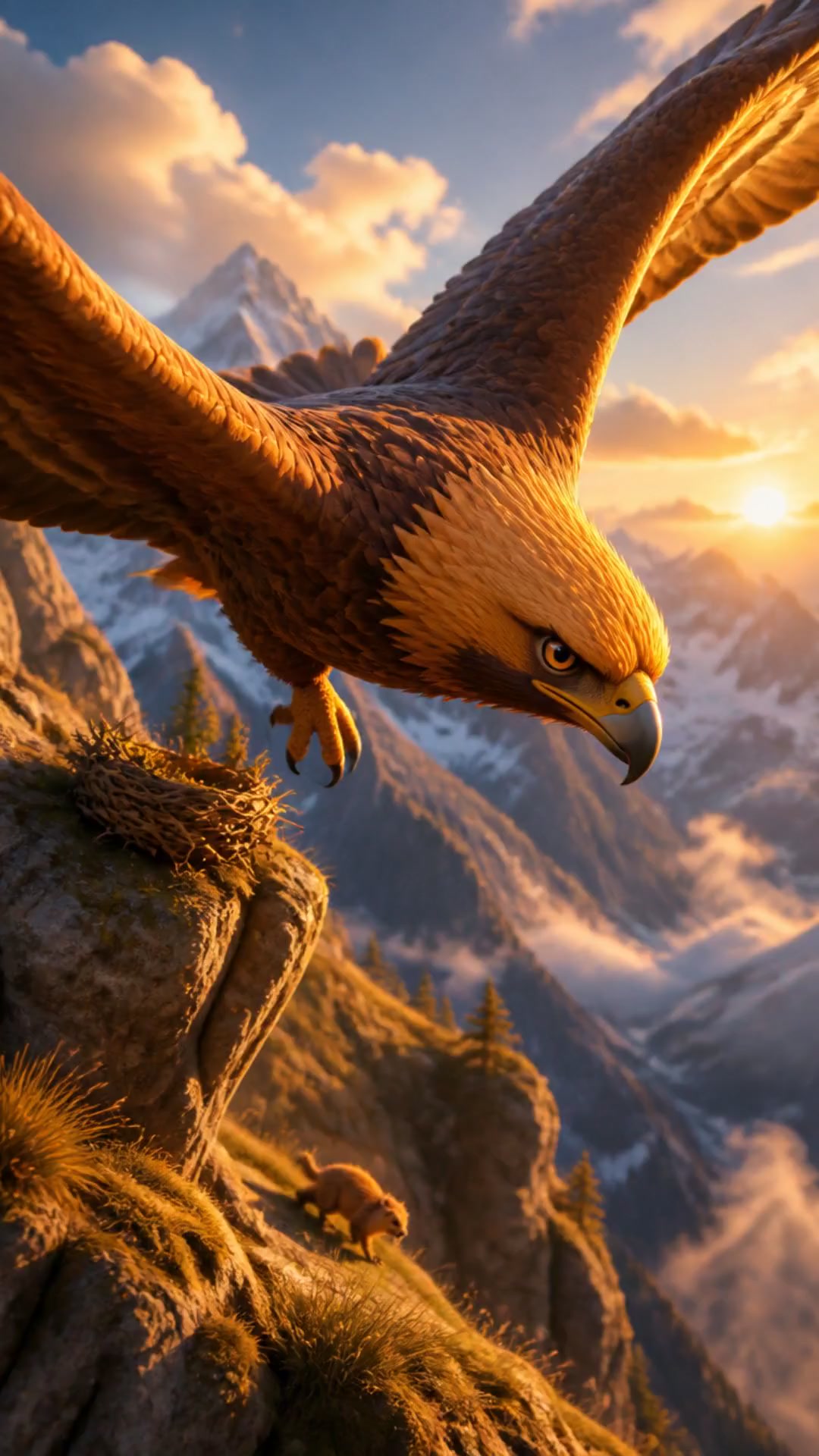 L'Aigle Royal : le Roi des Cieux !