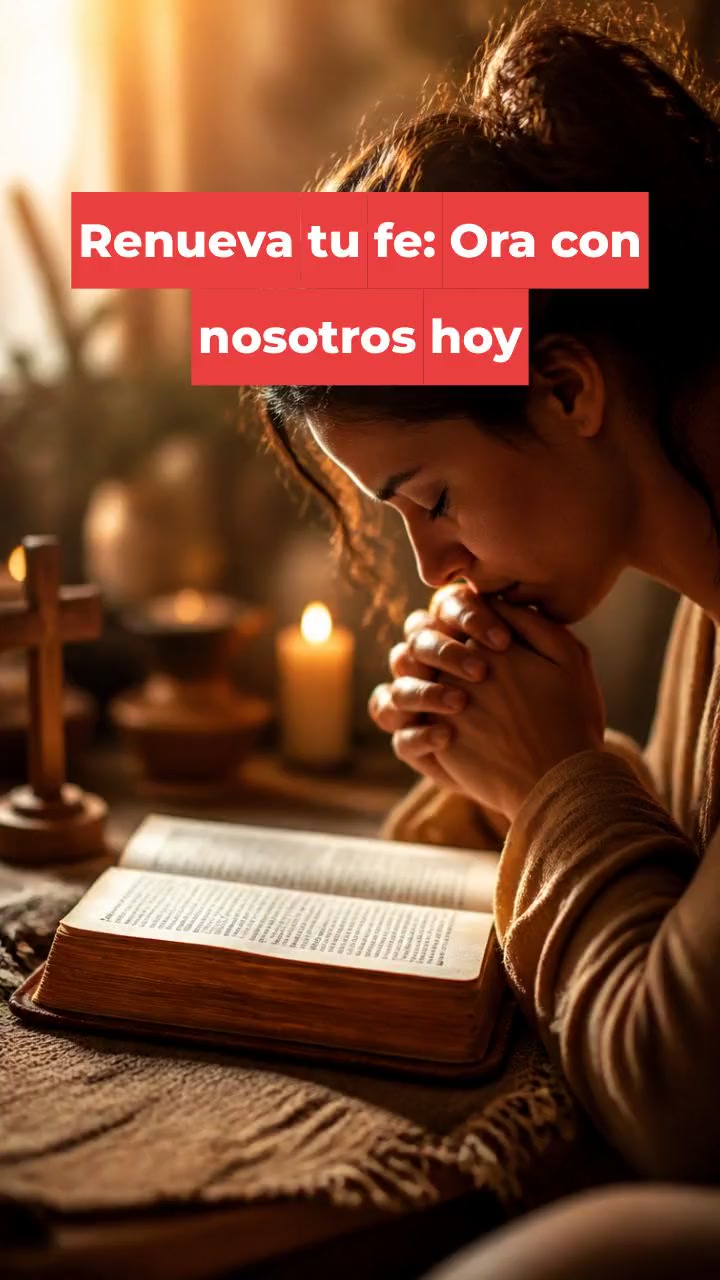 Renueva tu fe: Ora con nosotros hoy