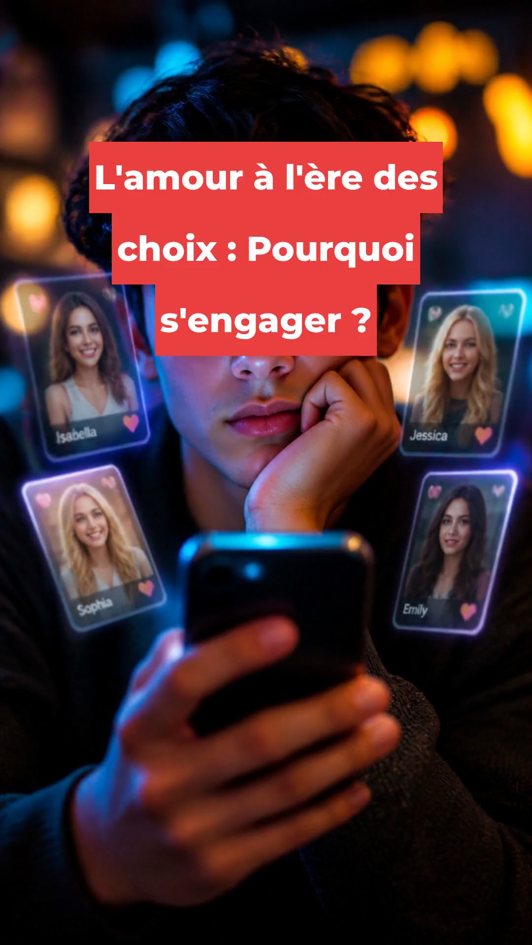 L'amour à l'ère des choix : Pourquoi s'engager ?