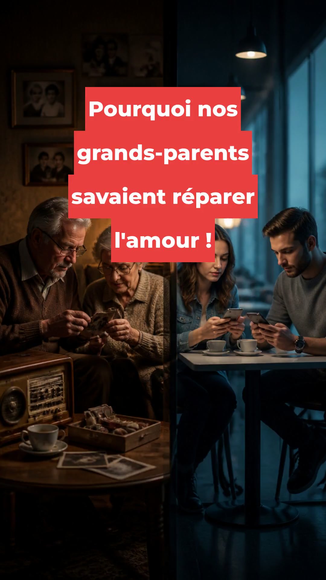 Pourquoi nos grands-parents savaient réparer l'amour !
