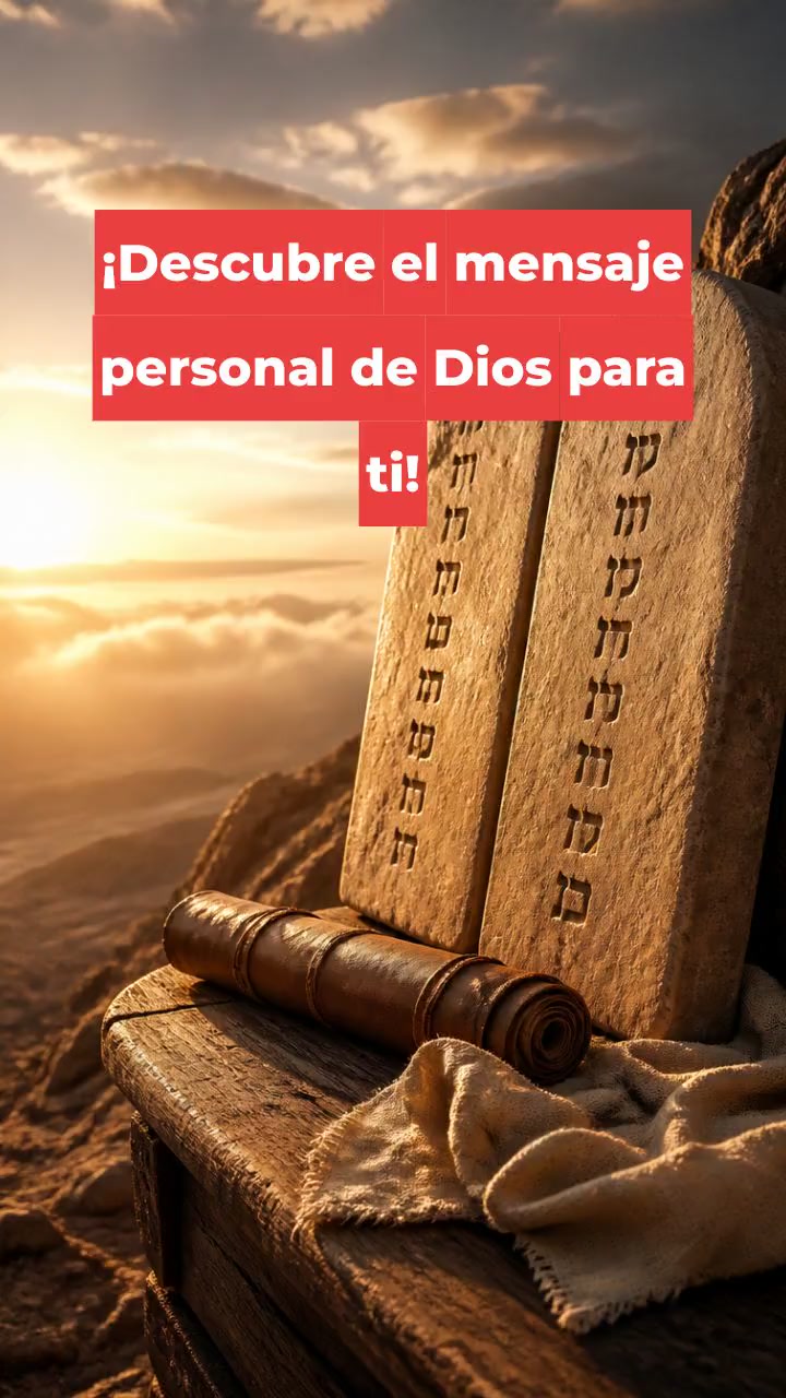 ¡Descubre el mensaje personal de Dios para ti!
