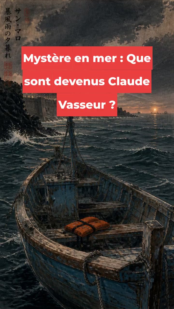 Mystère en mer : Que sont devenus Claude Vasseur ?