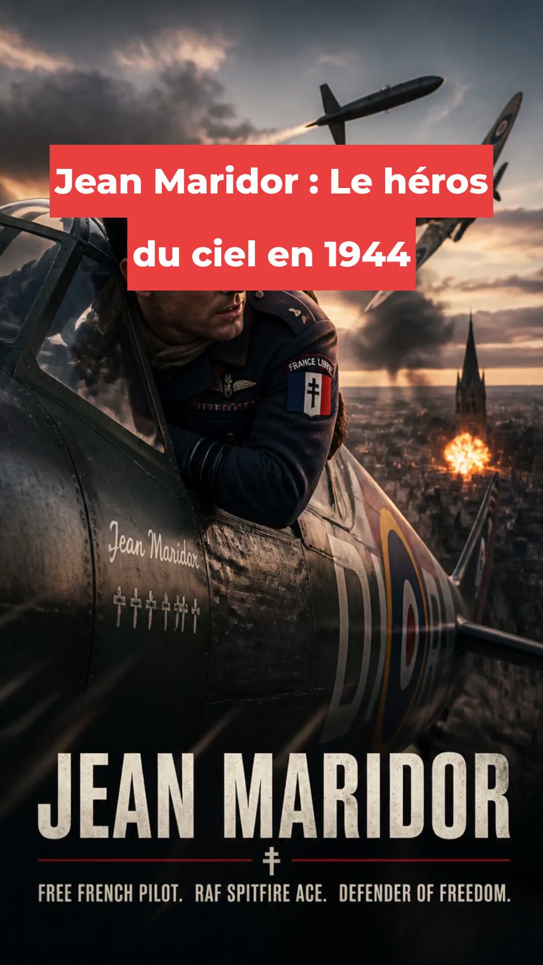Jean Maridor : Le héros du ciel en 1944