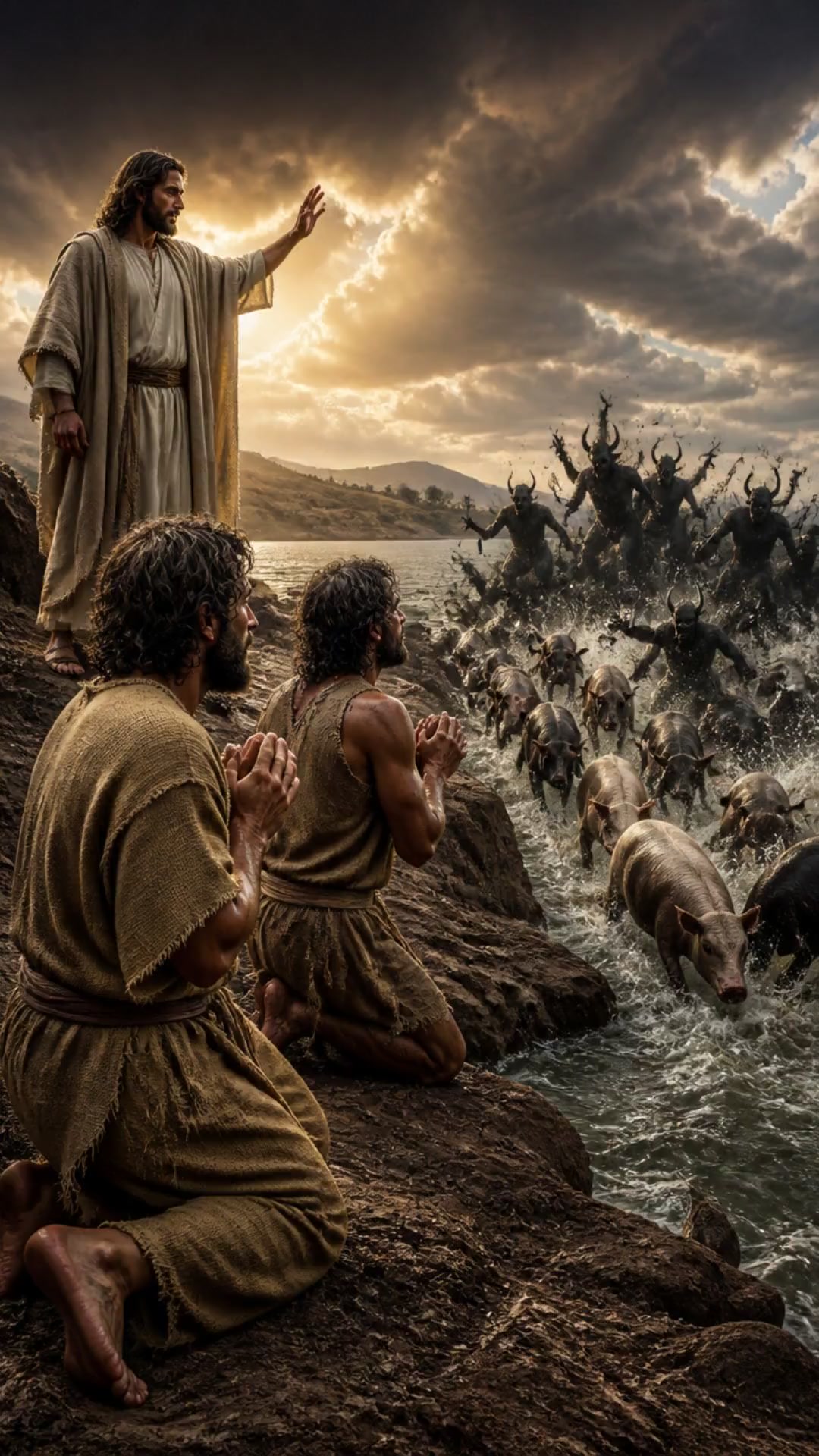 Unveiling the Demons' Plea: The Pigs and Spiritual Authority!