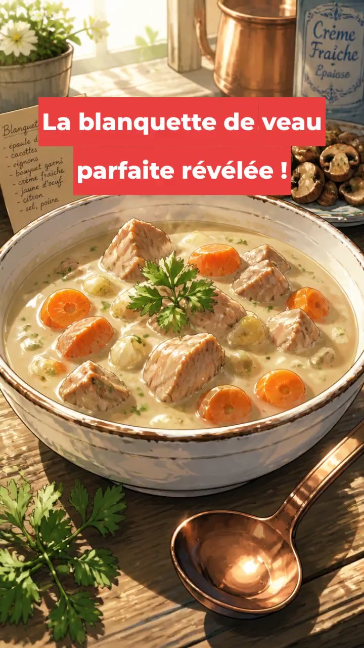 La blanquette de veau parfaite révélée !