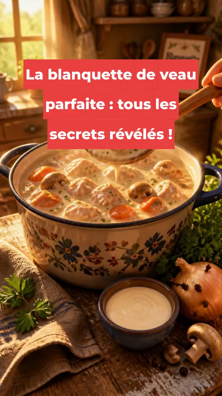 La blanquette de veau parfaite : tous les secrets révélés !