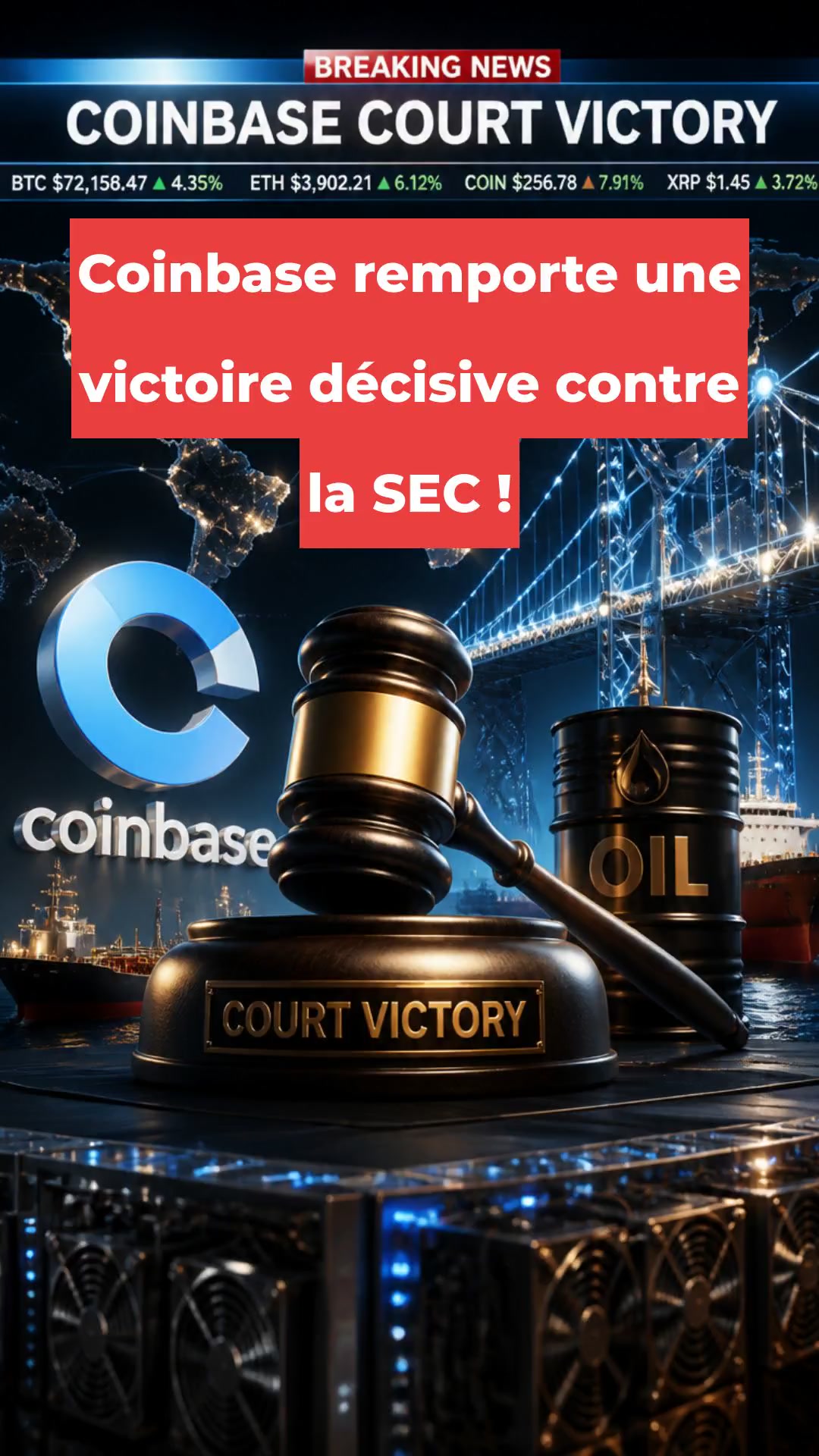 Coinbase remporte une victoire décisive contre la SEC !