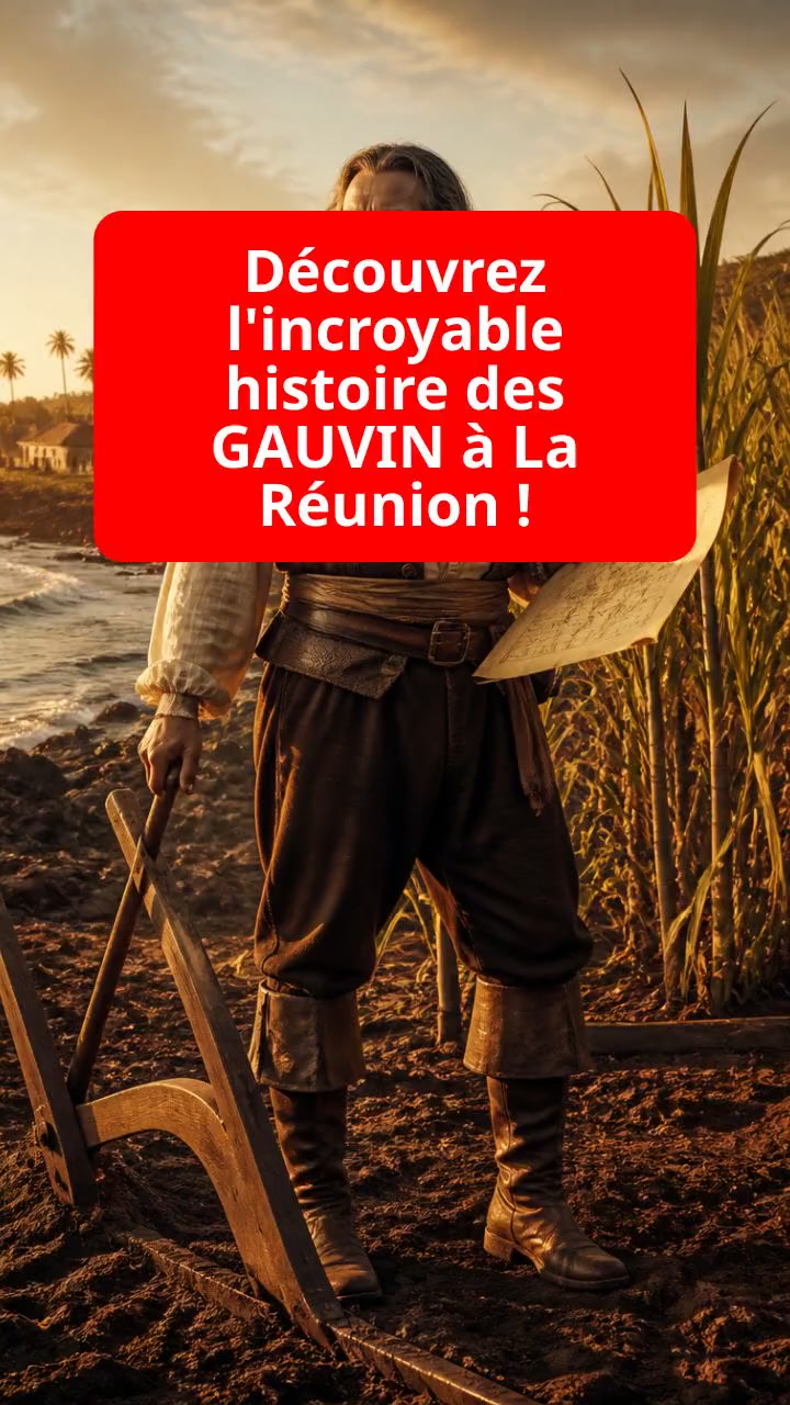 Découvrez l'incroyable histoire des GAUVIN à La Réunion !