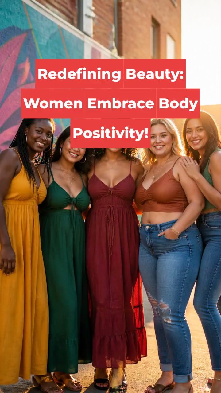 Redefining Beauty: Women Embrace Body Positivity!