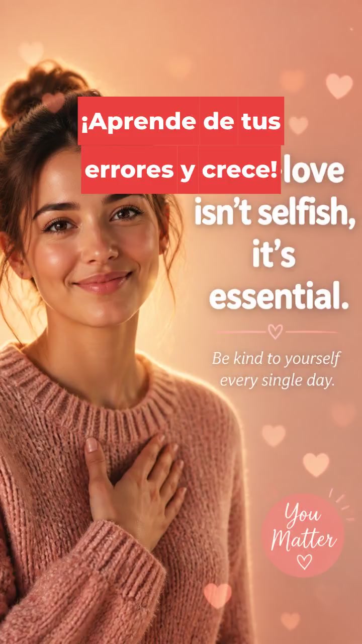 ¡Aprende de tus errores y crece!