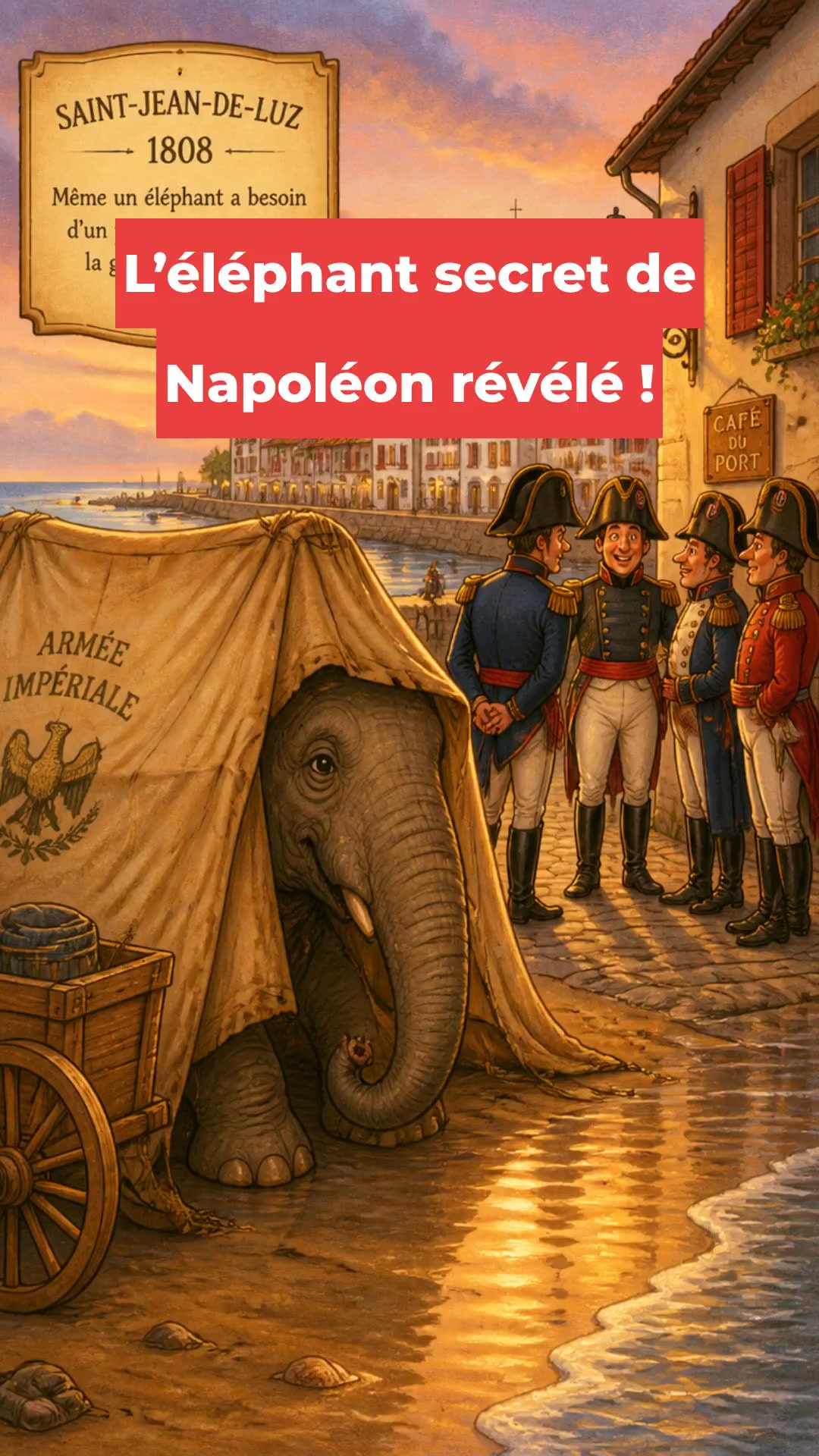L’éléphant secret de Napoléon révélé !