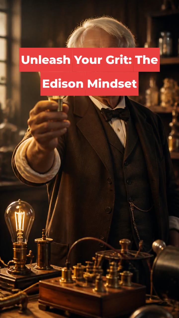 Unleash Your Grit: The Edison Mindset