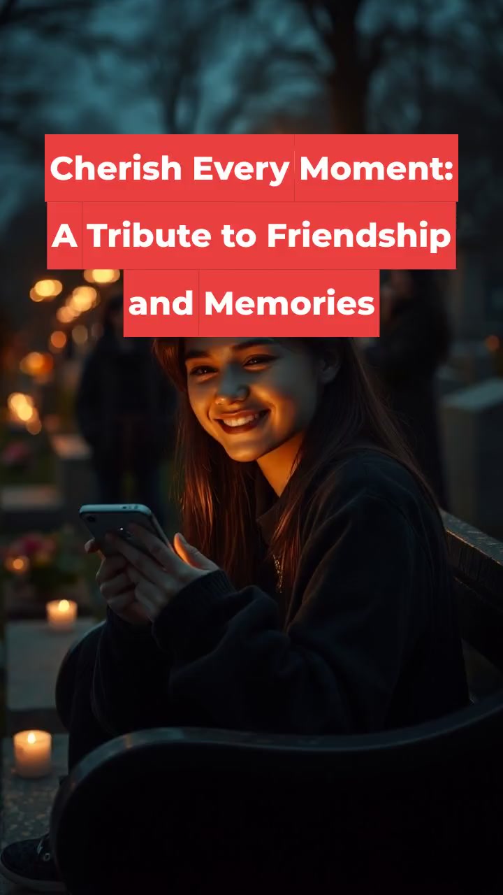 Cherish Every Moment: A Tribute to Friendship and Memories