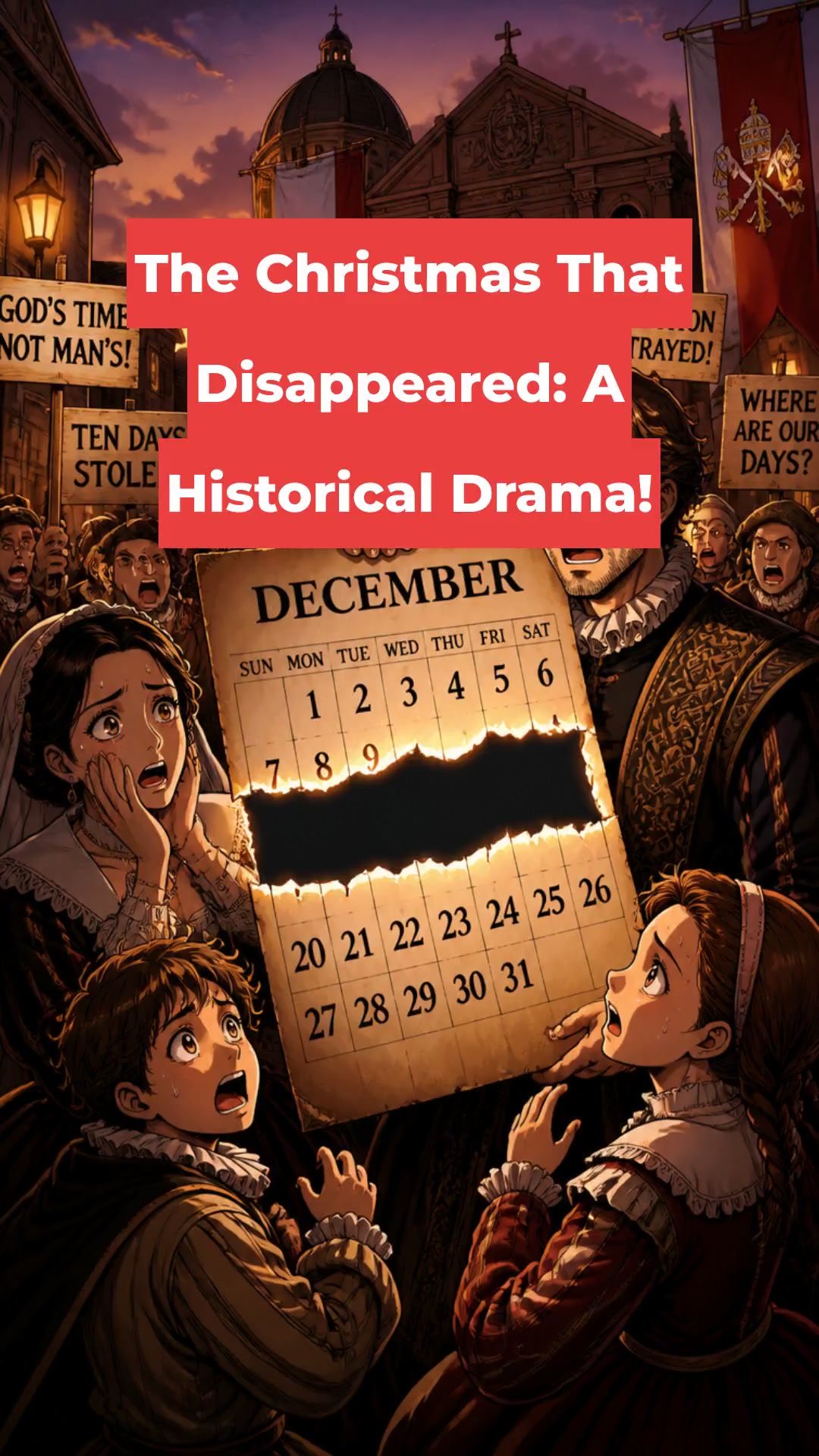 The Christmas That Disappeared: A Historical Drama!