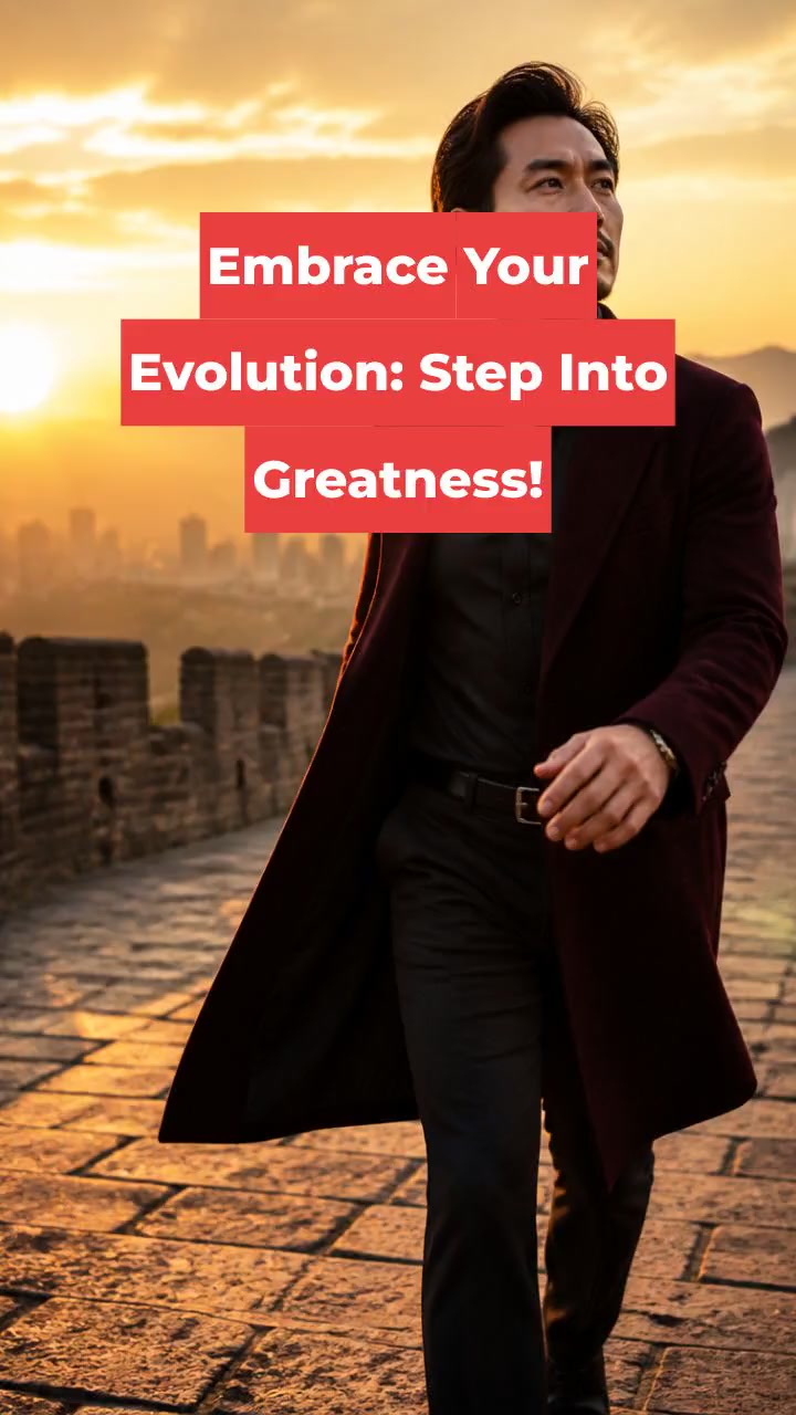 Embrace Your Evolution: Step Into Greatness!