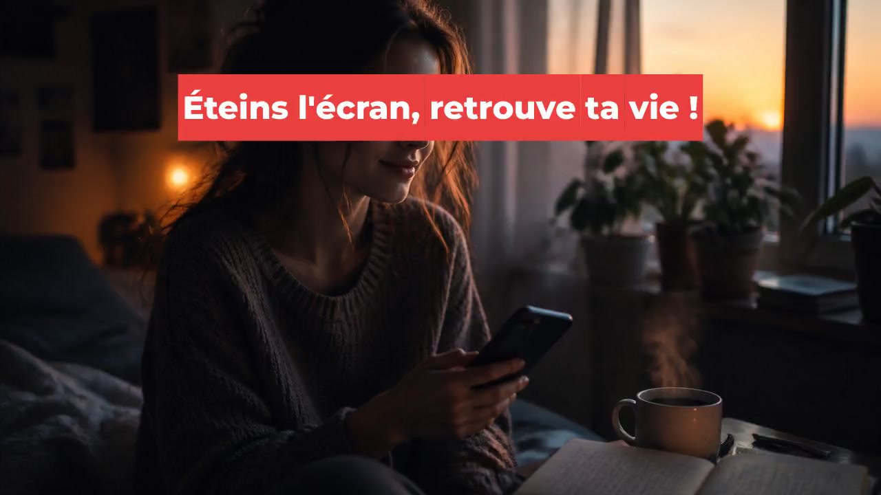 Éteins l'écran, retrouve ta vie !