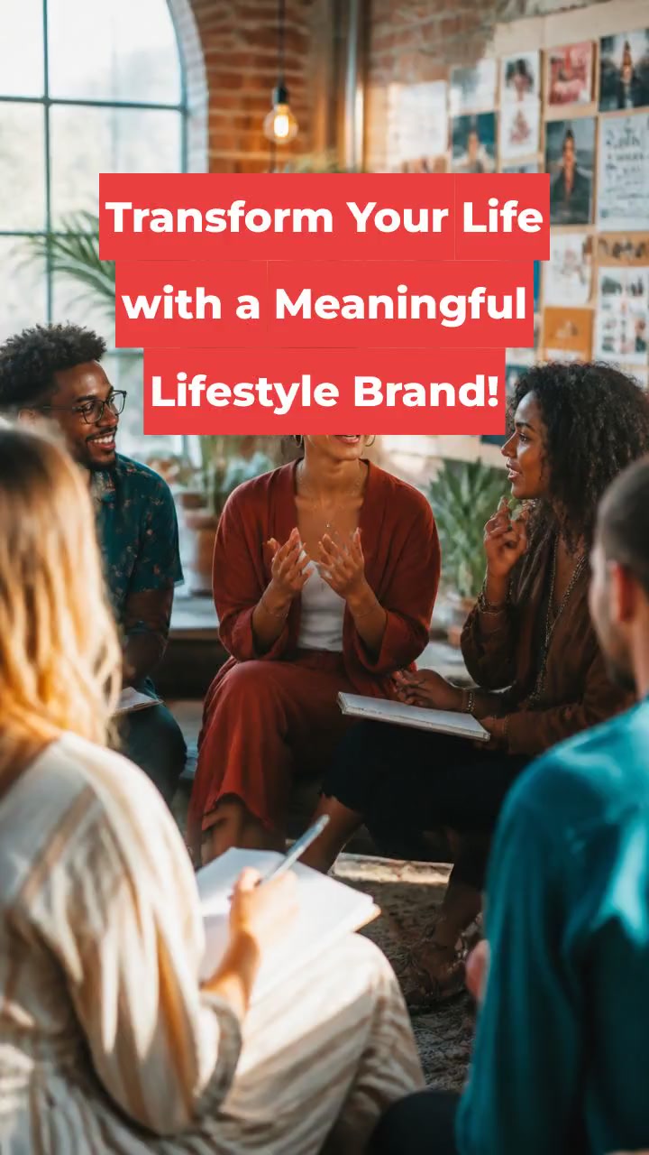 Transform Your Life with a Meaningful Lifestyle Brand!