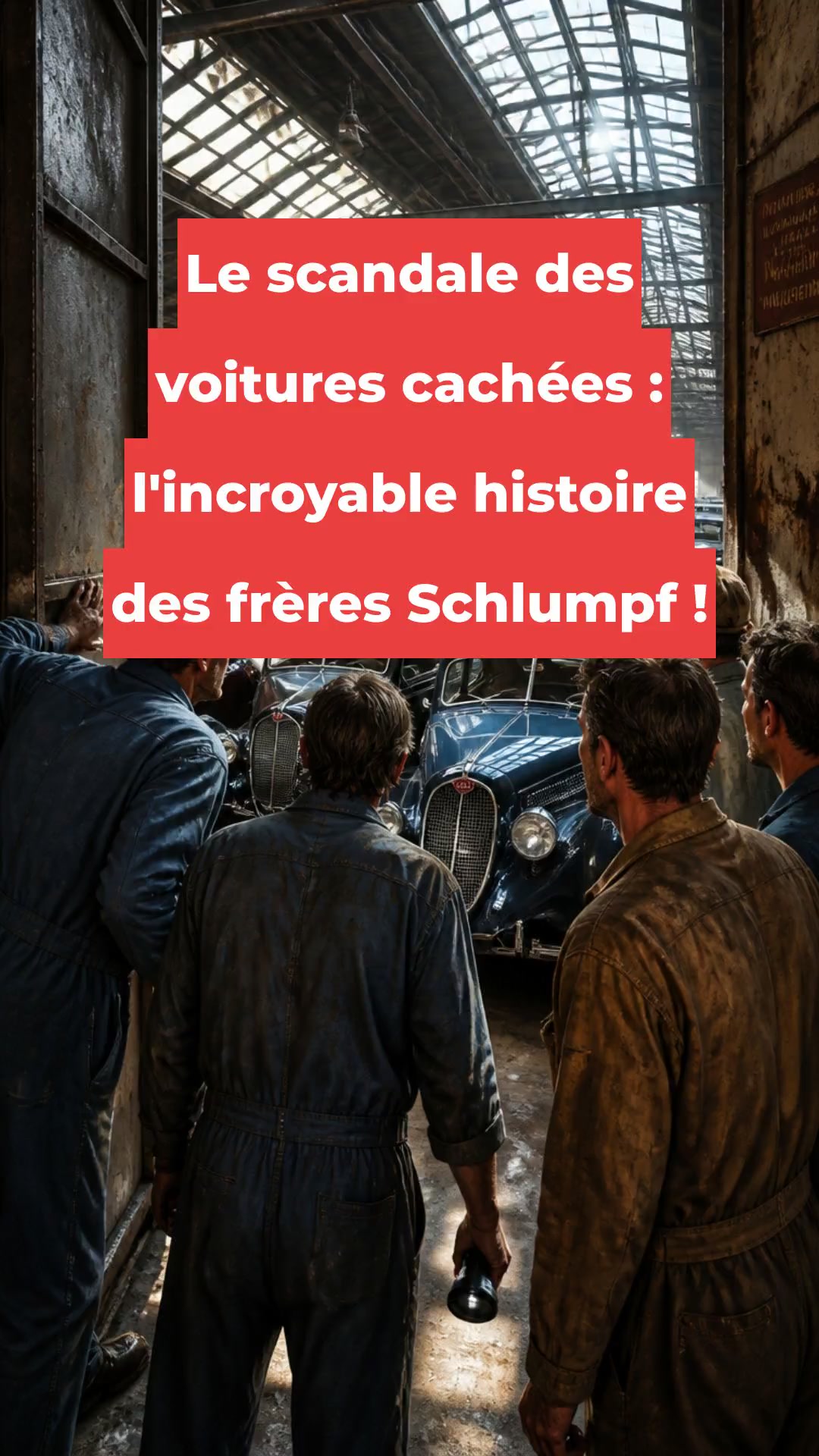 Le scandale des voitures cachées : l'incroyable histoire des frères Schlumpf !