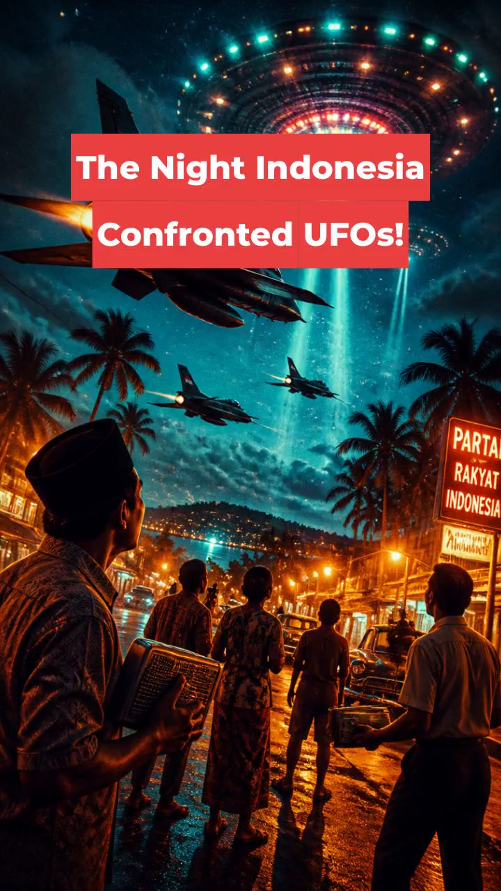 The Night Indonesia Confronted UFOs!