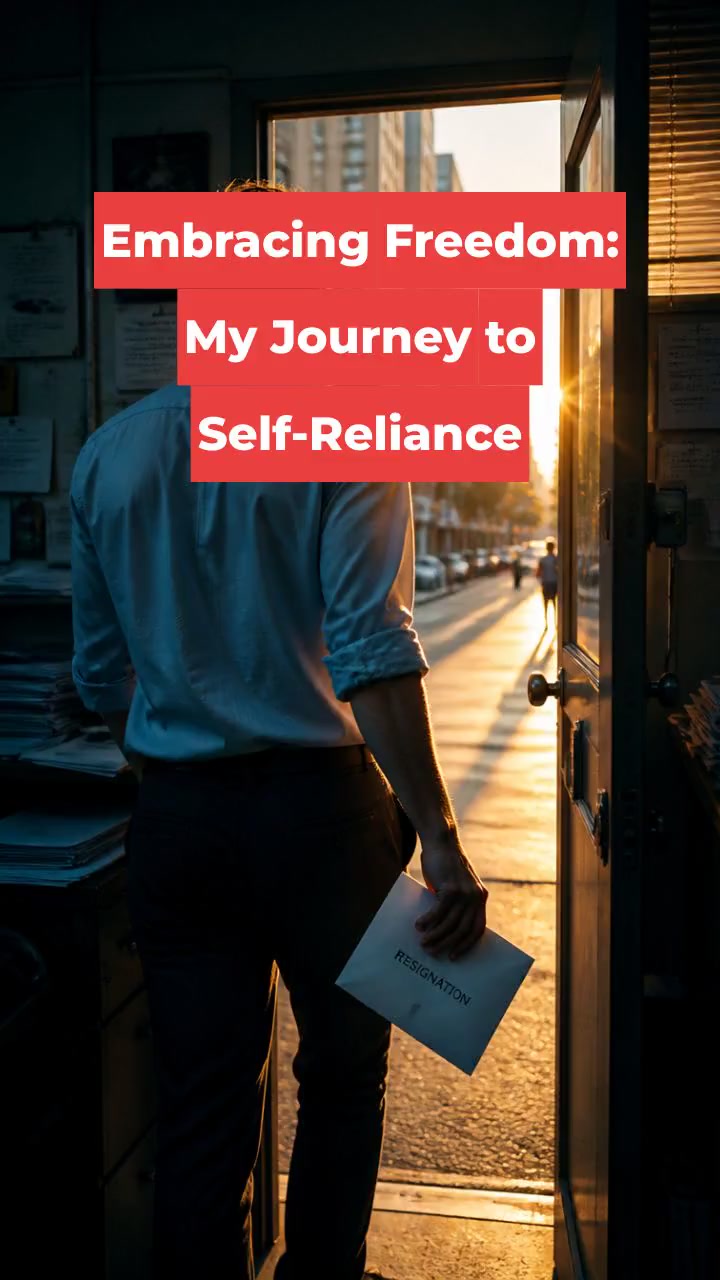 Embracing Freedom: My Journey to Self-Reliance