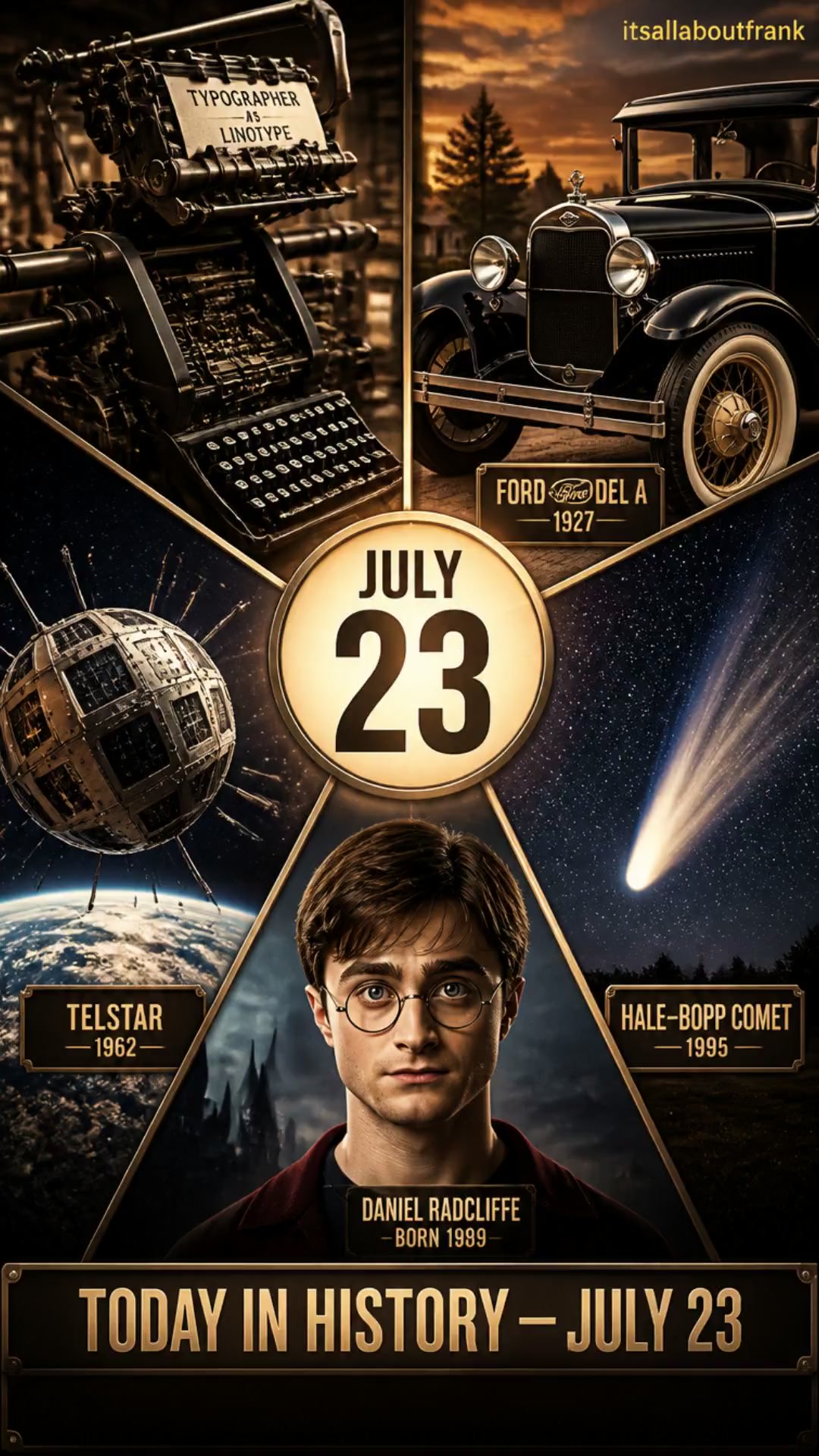Uncovering History: Remarkable Moments of July 23!