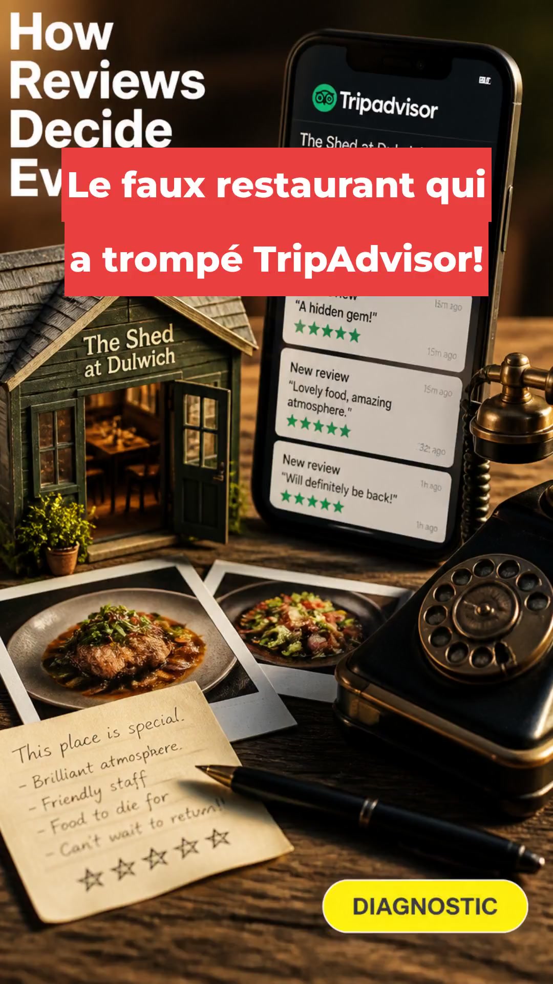 Le faux restaurant qui a trompé TripAdvisor!