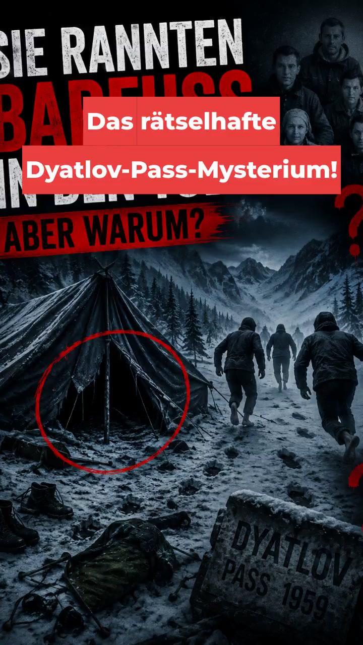 Das rätselhafte Dyatlov-Pass-Mysterium!
