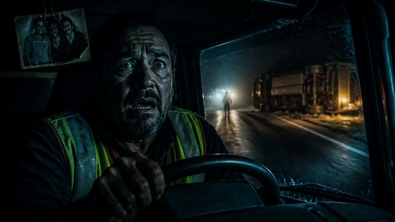 El horror de una noche en la carretera