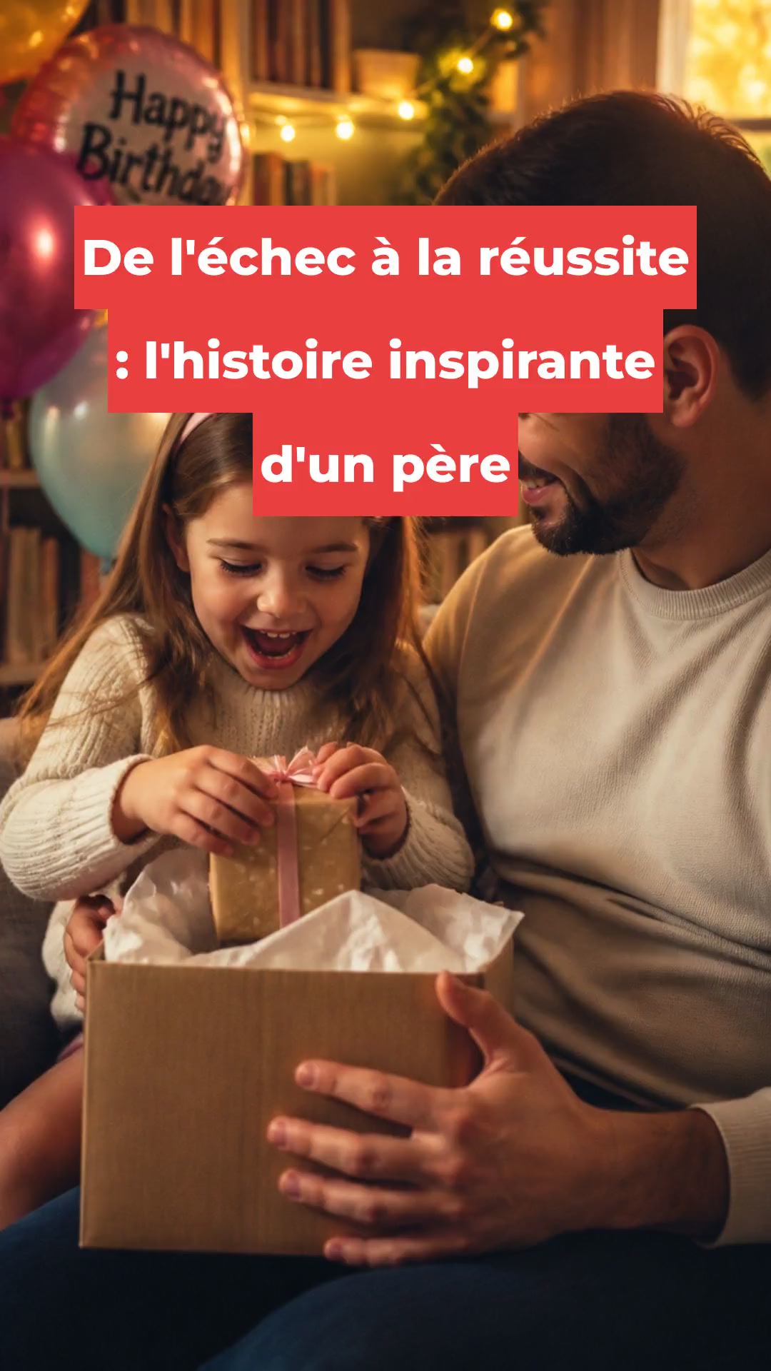 De l'échec à la réussite : l'histoire inspirante d'un père