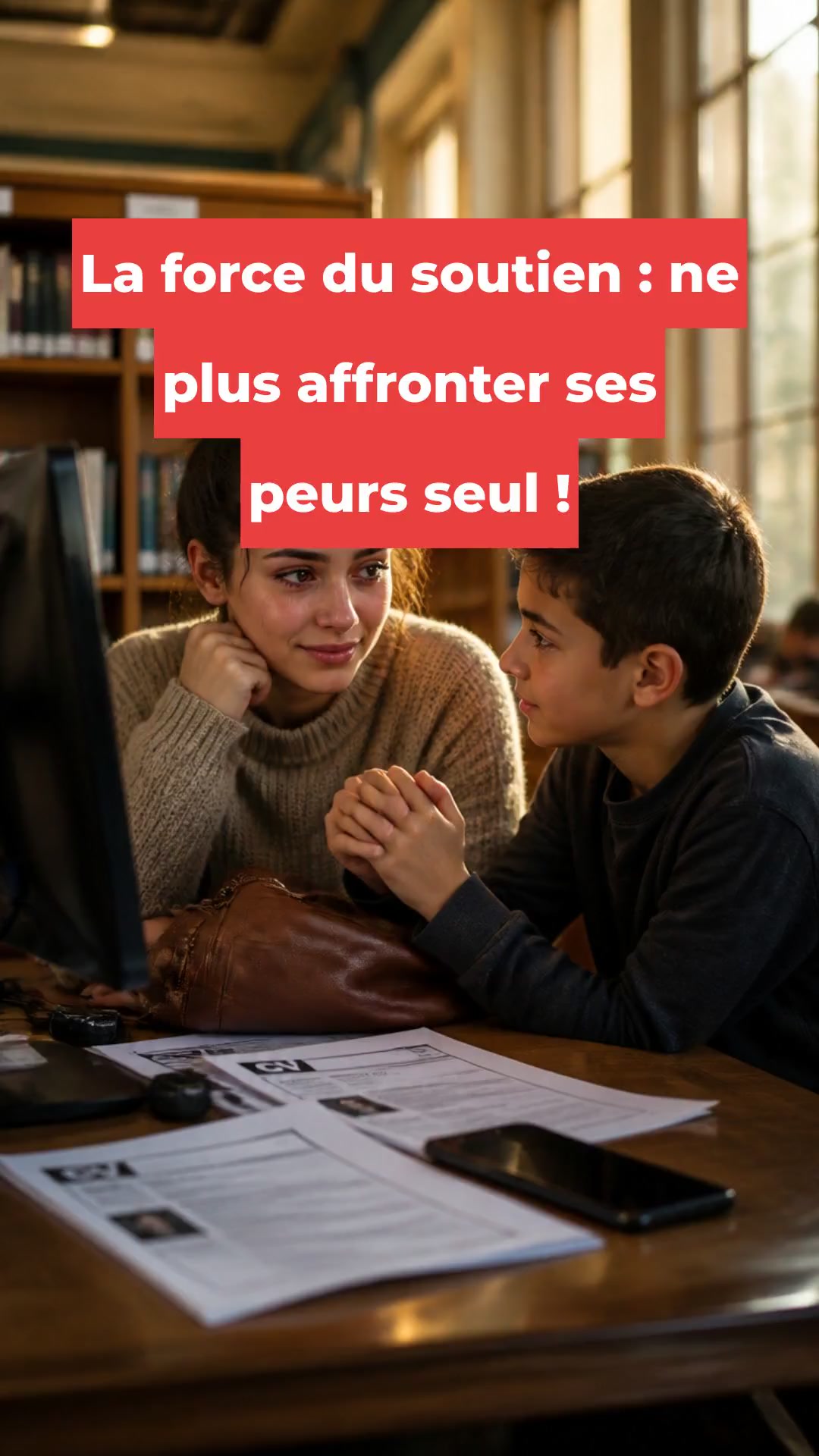 La force du soutien : ne plus affronter ses peurs seul !