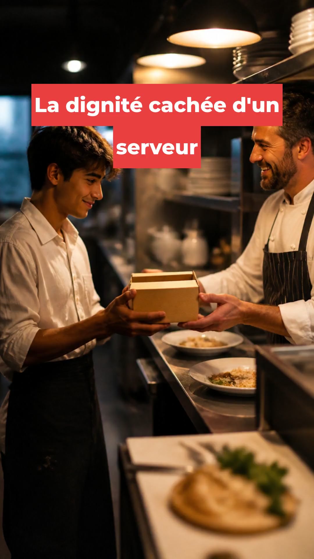 La dignité cachée d'un serveur