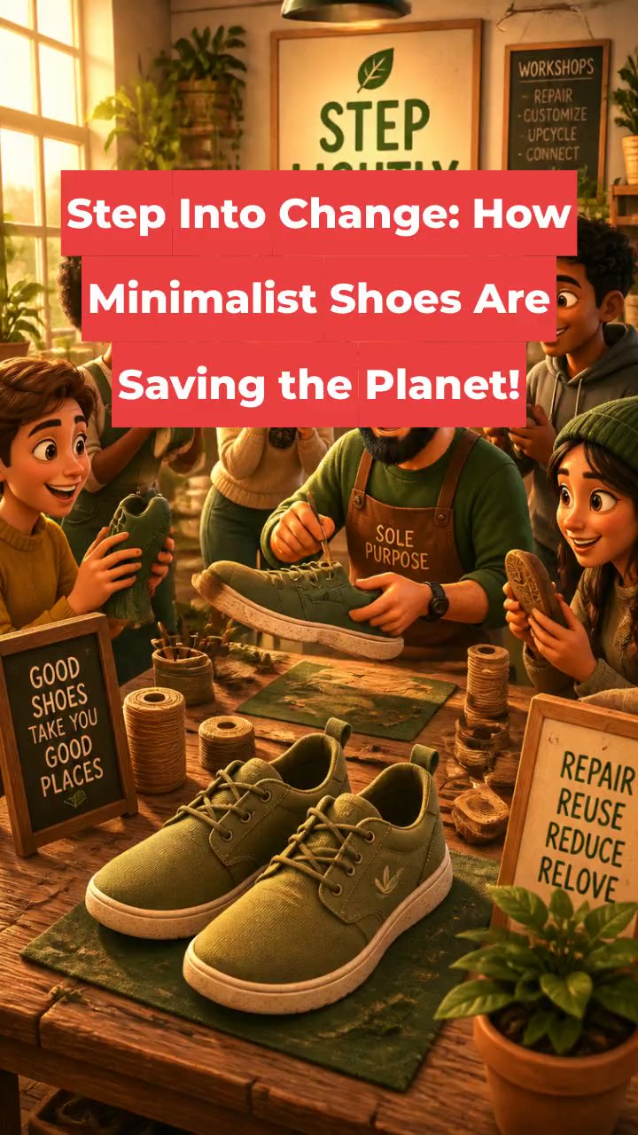 Step Into Change: How Minimalist Shoes Are Saving the Planet!
